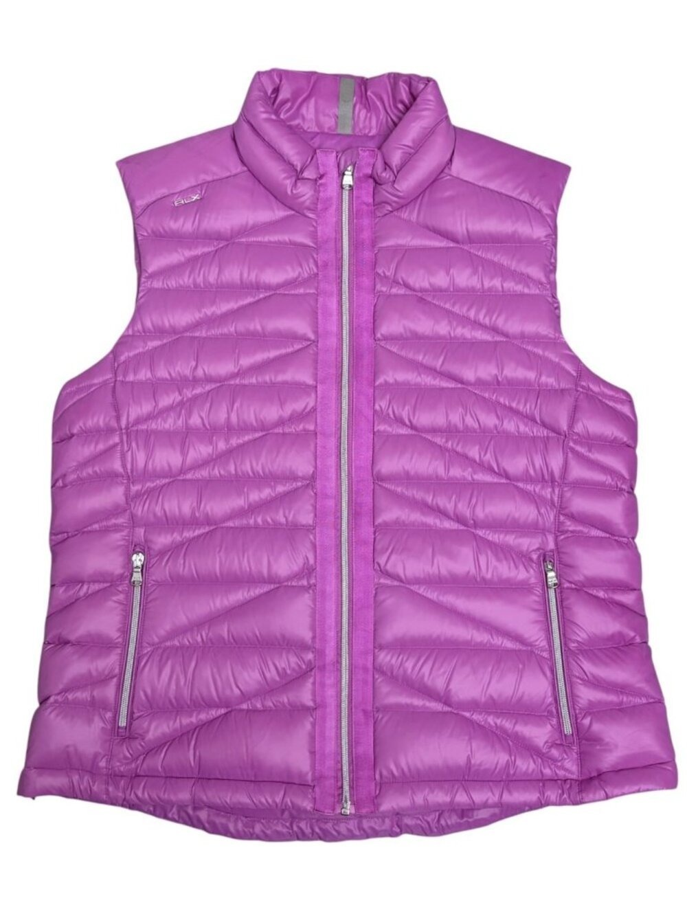 RLX RALPH LAUREN Vest DUCK DOWN Pink Luxury Designer Golf Casual Puffer Women XL